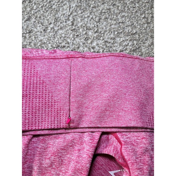 Gymshark High Rise Vital Boost Scrunched Butt Legging in Dark Sunset Pink Size S - Picture 4 of 8